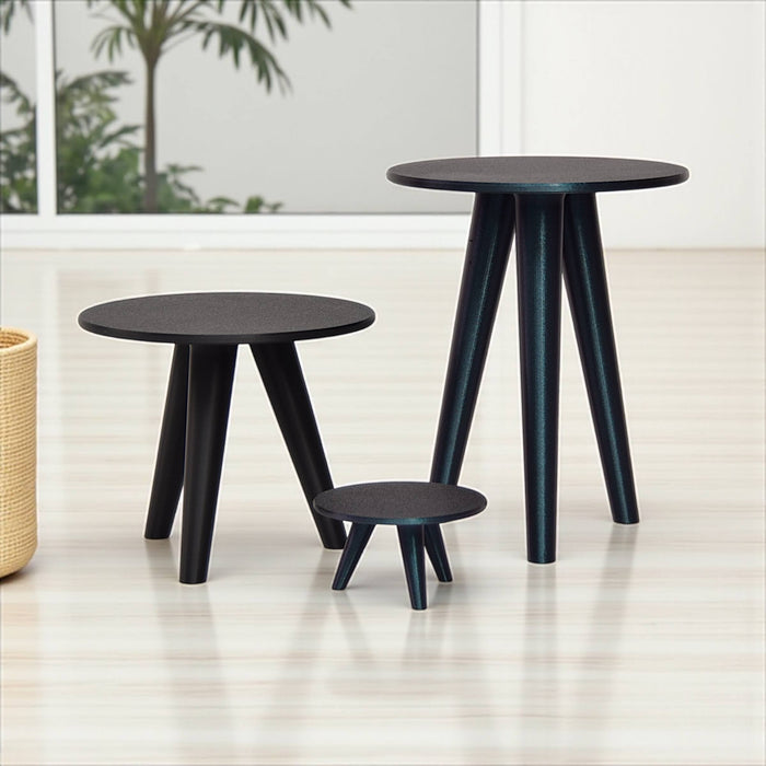 Plant Stand "Orbitri" – 3D Printed Tripod Pot Riser for Indoor Planters, Minimal Modern Design