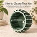 Ventilated Orchid Pot with Structured Lattice and Optional Tray | Rodex — product image 3