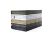 Page-edge view of Orven 7 aligned book planter with layered book page texture
