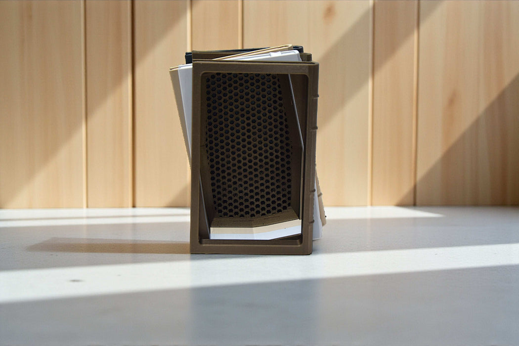 Book Planter Pot "Orven"  – Unique 3D Printed Planter Pot in the Shape of Classic Books