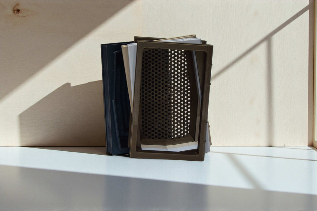 Book Planter Pot "Orven"  – Unique 3D Printed Planter Pot in the Shape of Classic Books