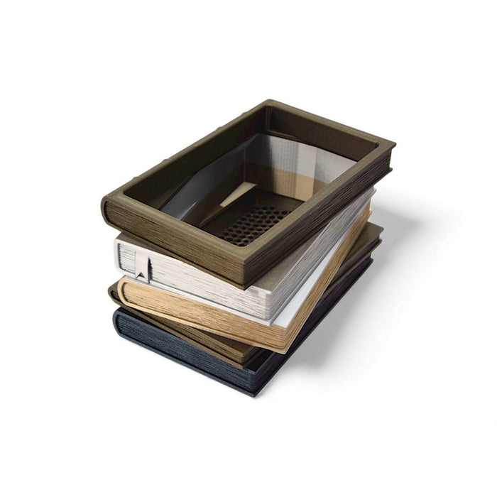 Book Planter Pot Orven 3 – Unique 3D Printed Planter Pot in the Shape of Classic Books,Succulent Pots, Decorative Flower Pots, Large Planter