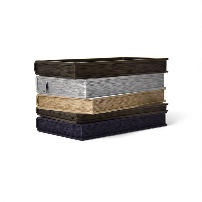 Book Planter Pot Orven 3 – Unique 3D Printed Planter Pot in the Shape of Classic Books,Succulent Pots, Decorative Flower Pots, Large Planter