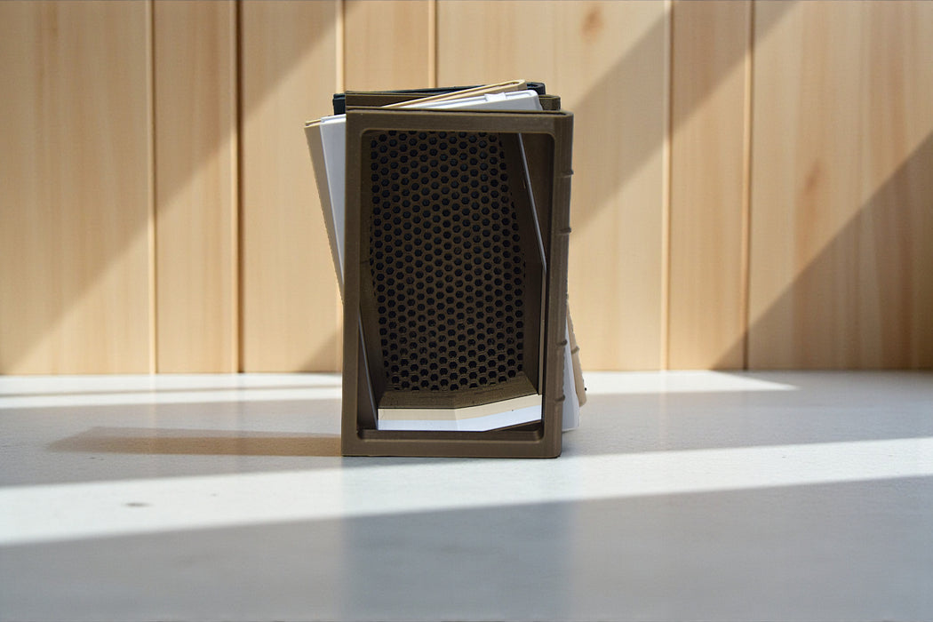 Book Planter Pot Orven  – Unique 3D Printed Planter Pot in the Shape of Classic Books,Succulent Pots, Decorative Flower Pots, Large Plant Pot