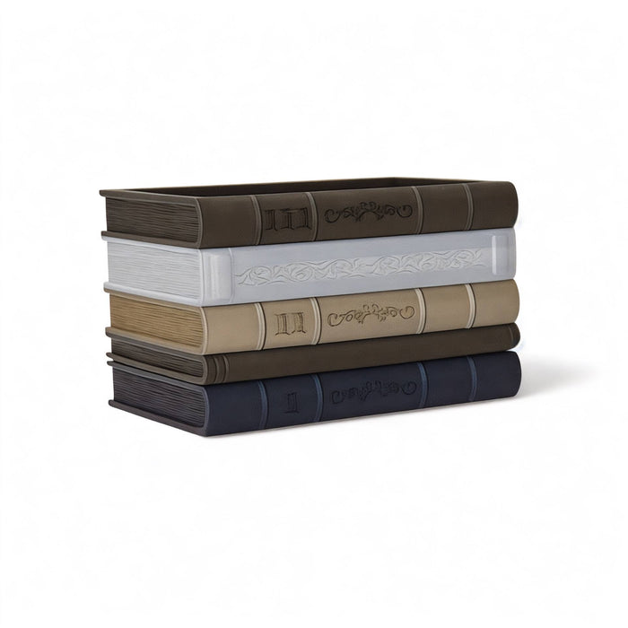 The «Orven» Wall Planter — 3D Printed Book Stack Wall Planter