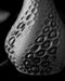 Close-up of Pearl vase raised organic bubble texture