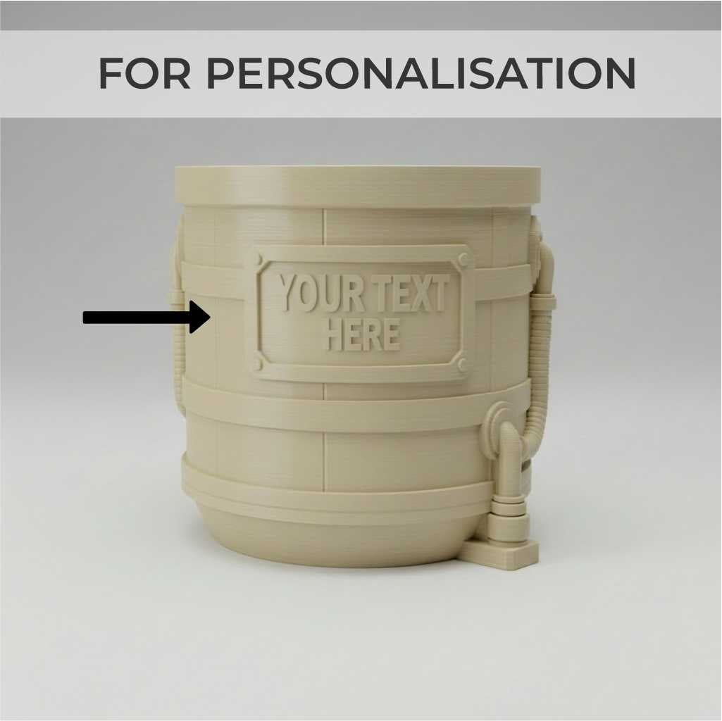 Personalization guide for the Hazard custom text plate