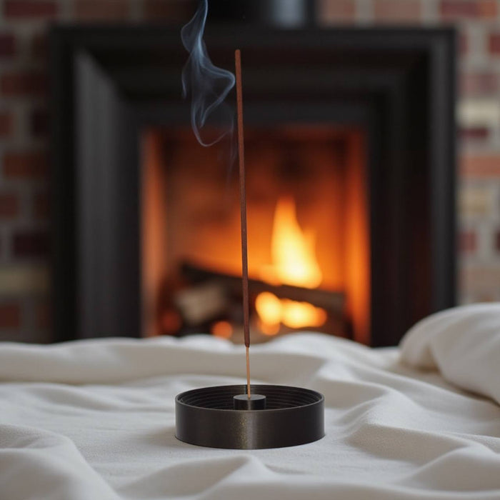 Minimalist Incense Holder "Zen Ring"–Vertical Ash Catcher,3D-Printed Stand for Incense Sticks,Modern Home Decor,Meditation & Relaxation Gift
