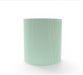 Tero 3D printed plant stand in light green with vertical ribbed texture