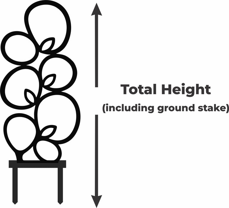 Plant Trellis Indoor "Bolla" | Decorative Houseplant Trellis