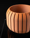Ribbed Pedestal Planter Pot in Custom Colors | Riven — product image 5