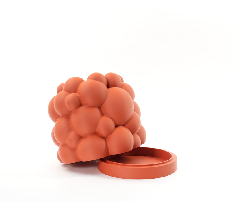 Sculptural "Bubble" Planter | Organic Modern Planter with Volumetric Texture