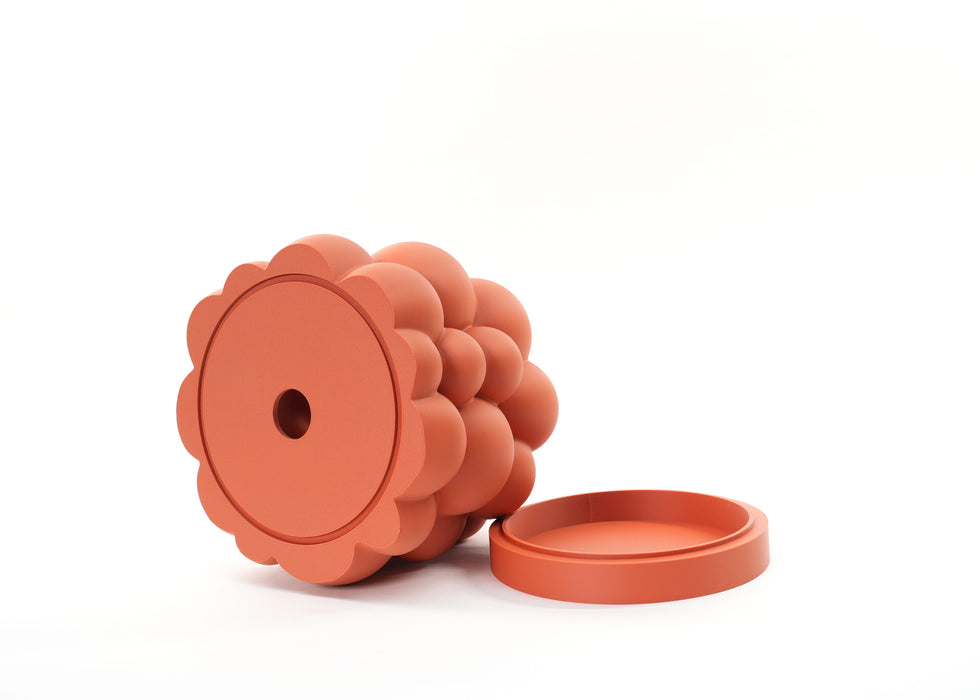Sculptural "Bubble" Planter | Organic Modern Planter with Volumetric Texture