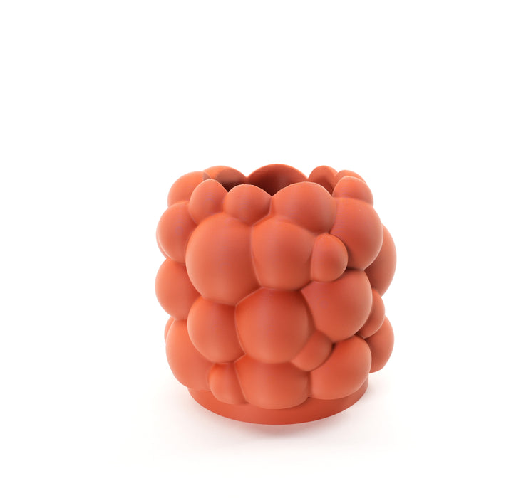 Sculptural "Bubble" Planter | Organic Modern Planter with Volumetric Texture