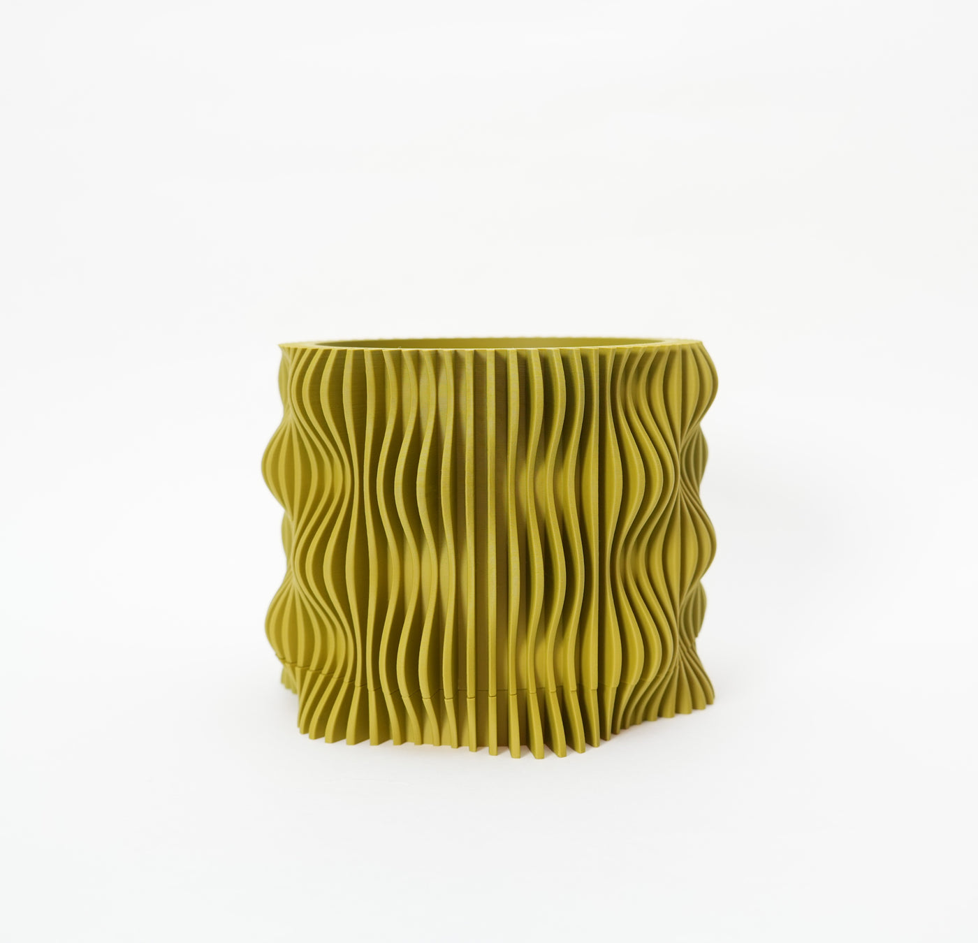 Muxel geometric indoor planter, product view 2