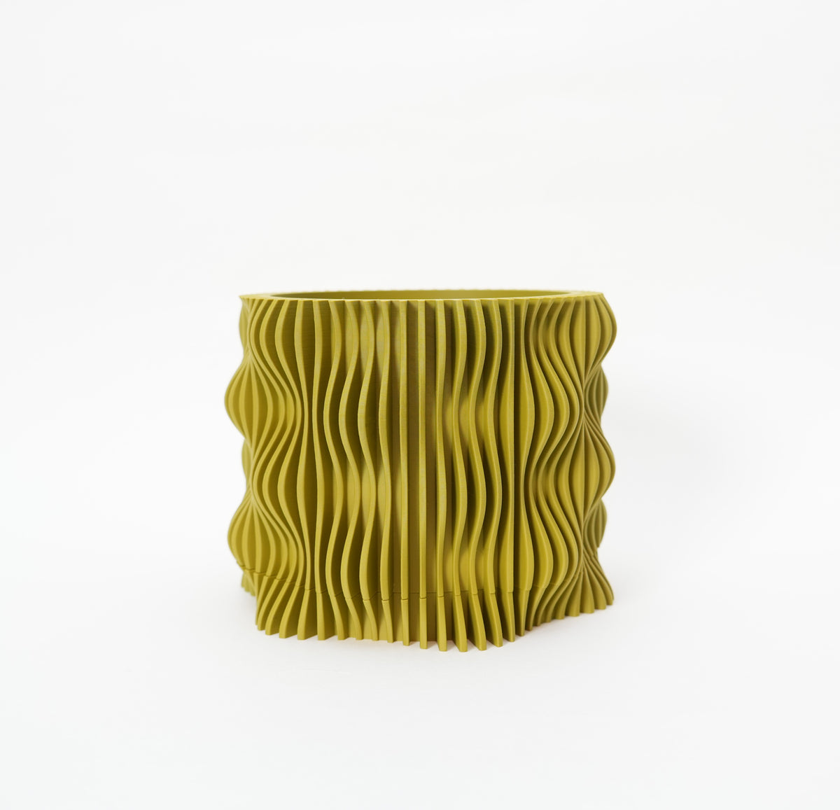 Muxel geometric indoor planter, product view 2