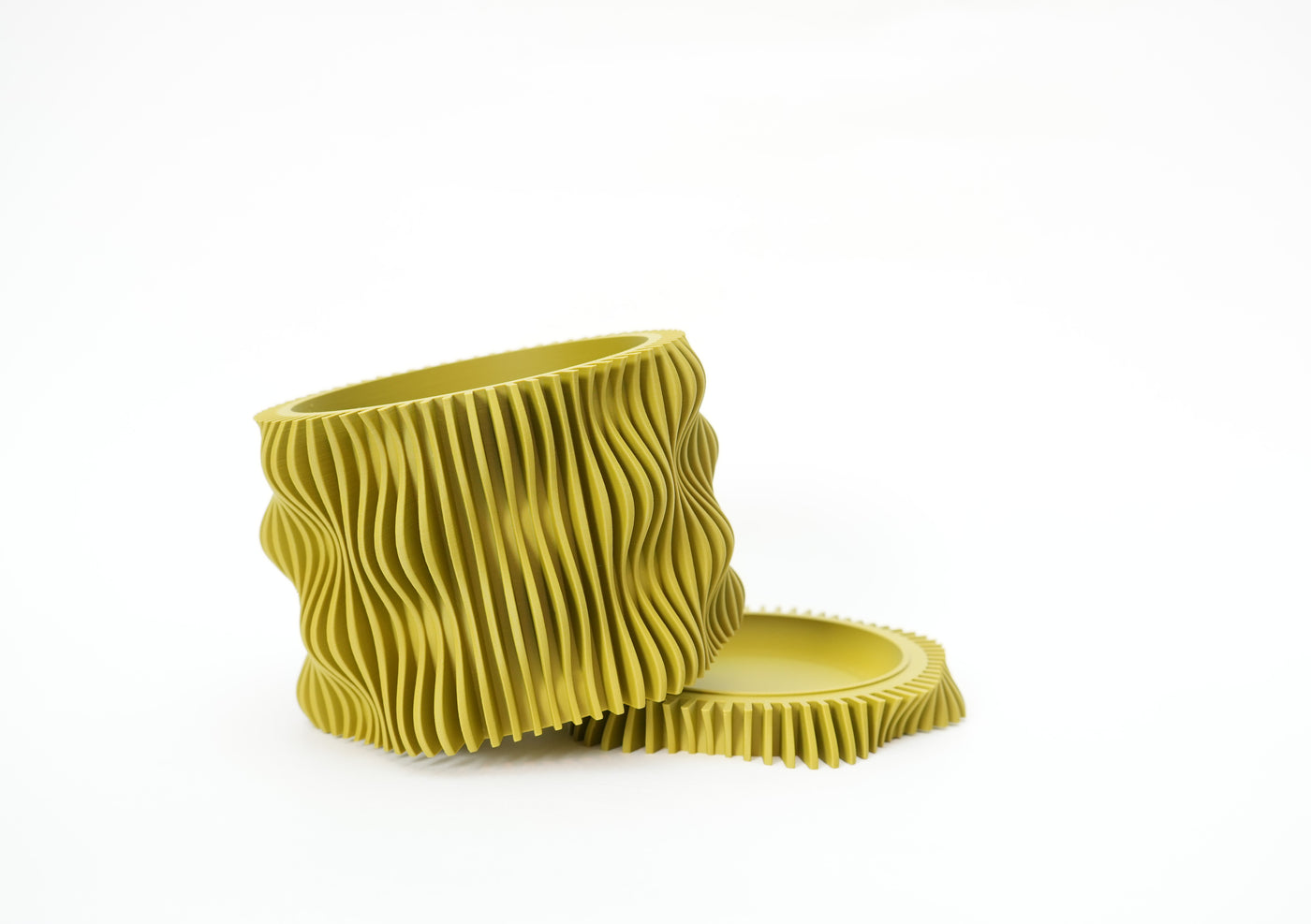 Muxel geometric indoor planter, product view 4