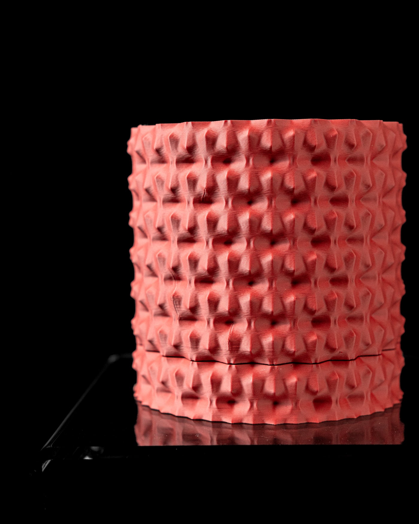 Rugged textured indoor planter, product view 2