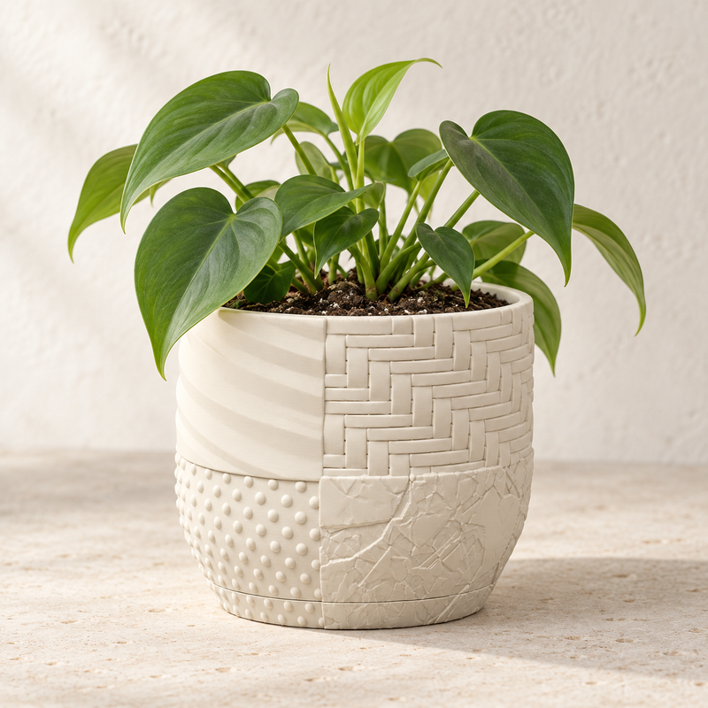 Plant Pot with Saucer — Tessaro