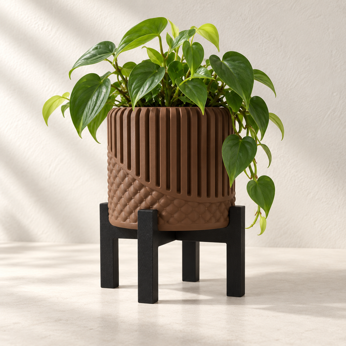 Modular Planter with Stand | Riona Insert & Screw Base