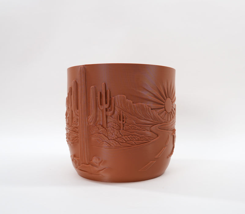 Planter pot "Desert Sunrise" , Cactus & Succulent Pot