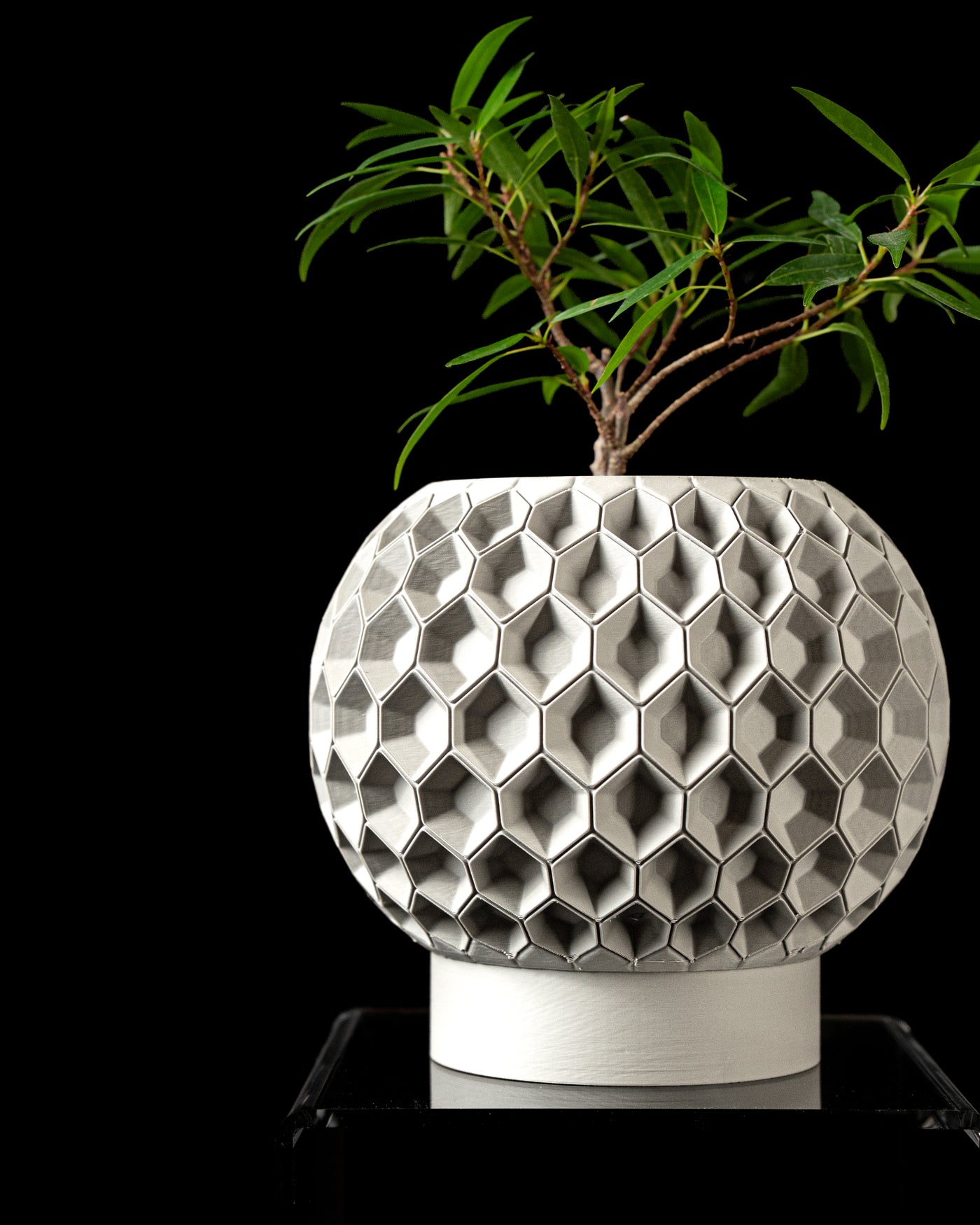 Hexa2 geometric indoor planter, product view 1