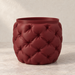 Kivu sculptural planter with detailed soft padded-looking raised forms