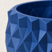 Prizma 3D printed geometric planter highlighting faceted triangular planes