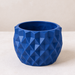 Prizma decorative geometric planter featuring faceted triangular planes