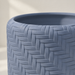 Ravena woven planter styled to show basket-like over-under texture
