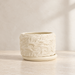 Verta decorative indoor planter featuring flowing organic ripple texture