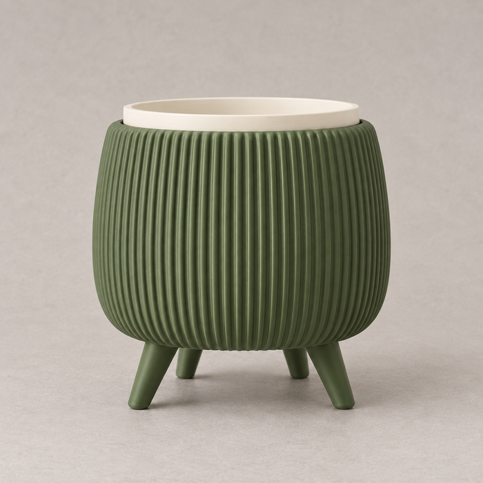 Planter with Legs & Removable Liner | Arco Plant Pot