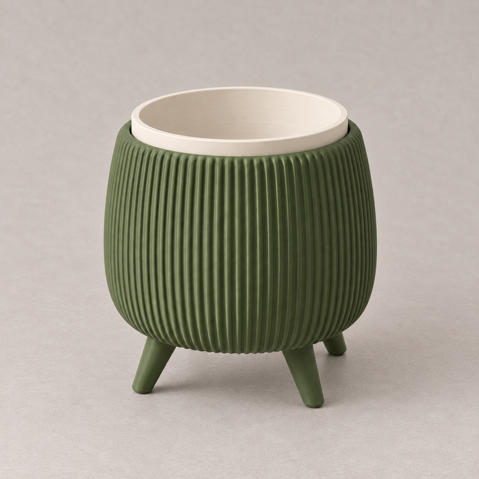Planter with Legs & Removable Liner | Arco Plant Pot