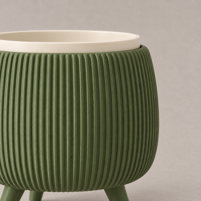 Planter with Legs & Removable Liner | Arco Plant Pot