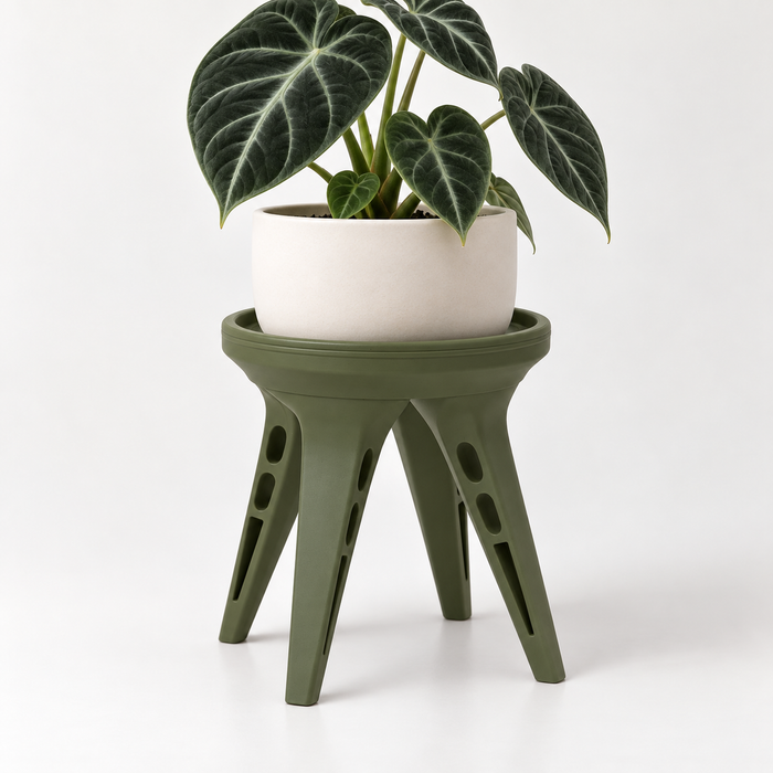 Four-Leg Sculptural Plant Stand for Planters | AeroFour