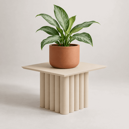 Sculptural Column Plant Stand for Planters | Columnar