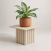 Sculptural Column Plant Stand for Planters | Columnar
