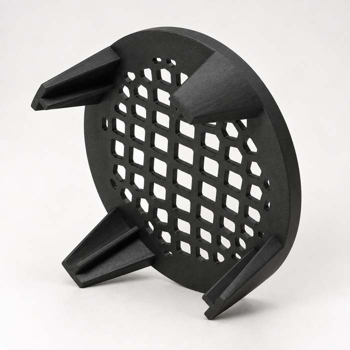 Geometric Grid Plant Riser for Planters | Grid Base