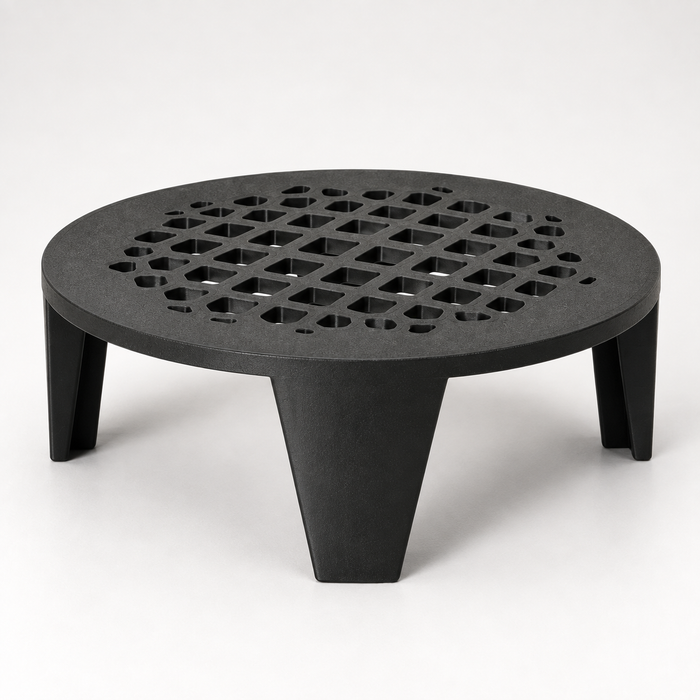 Geometric Grid Plant Riser for Planters | Grid Base
