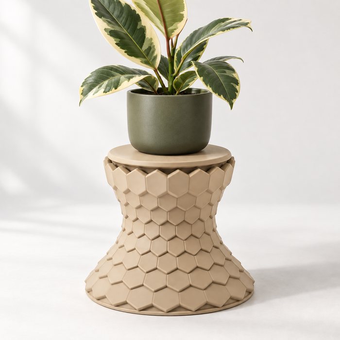 Honeycomb Elevated Plant Stand for Planters | HexaRise