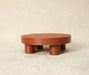 “Mesa” round plant stand top view