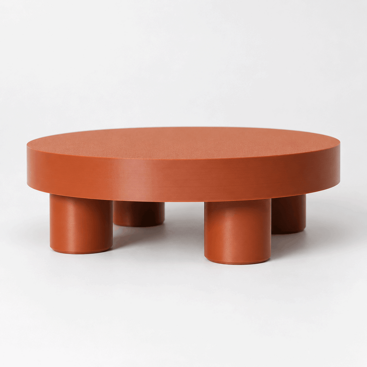 Modern Low Round Plant Riser for Planters | Mesa