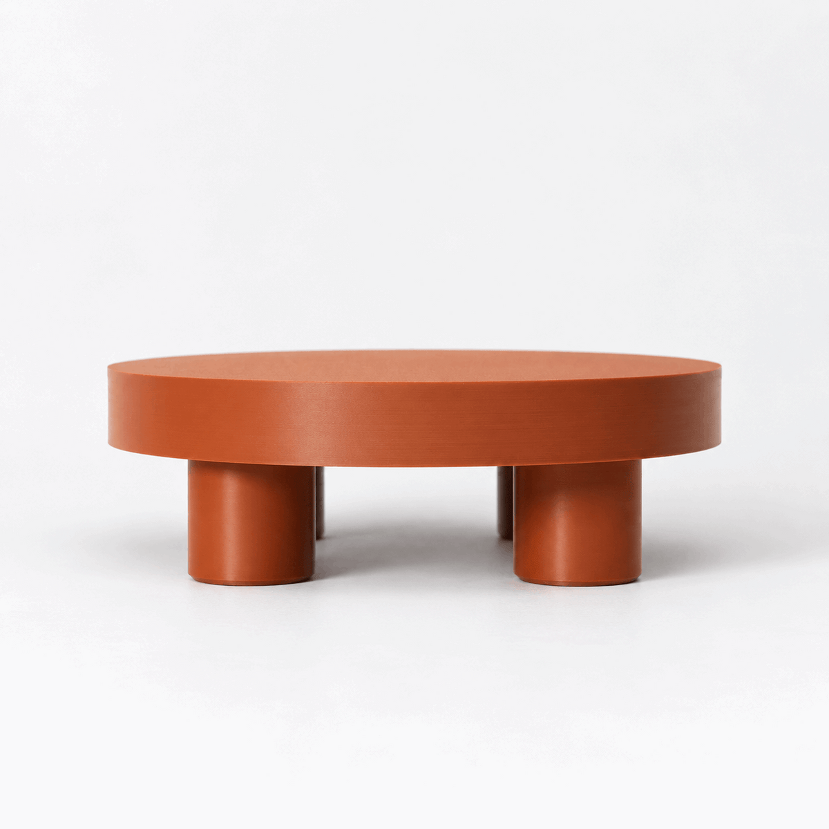 Modern Low Round Plant Riser for Planters | Mesa