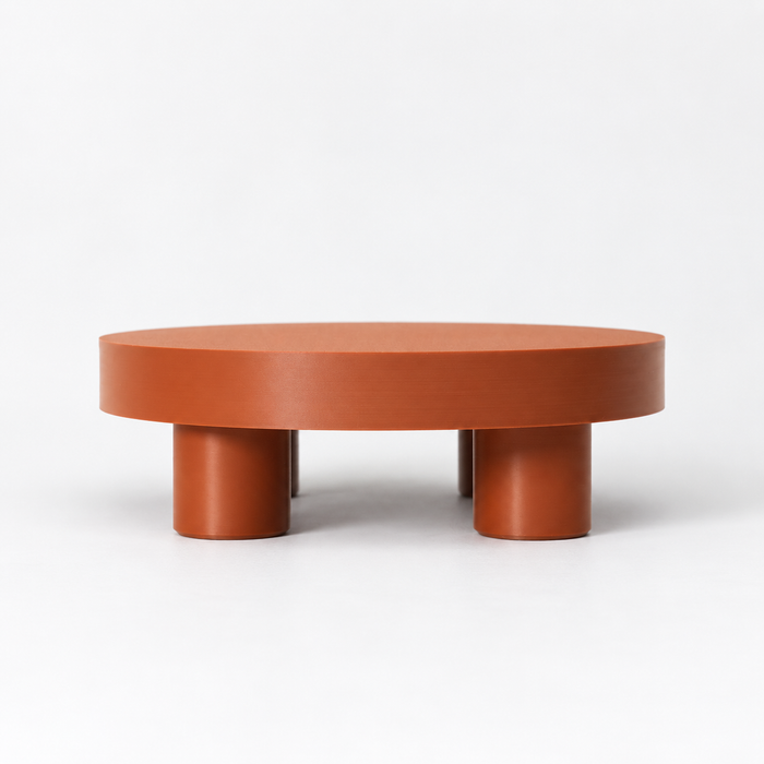 Modern Low Round Plant Riser for Planters | Mesa
