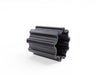 “Reed” fluted plant pot stand front view