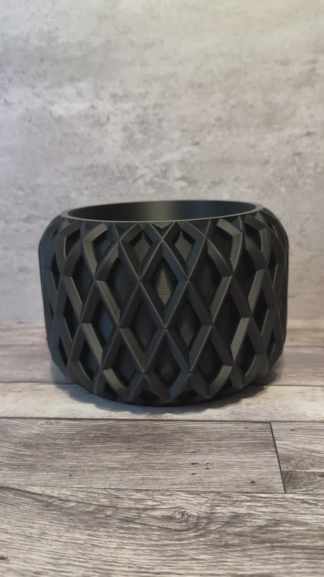 Kinao indoor plant pot, production process and finished design video