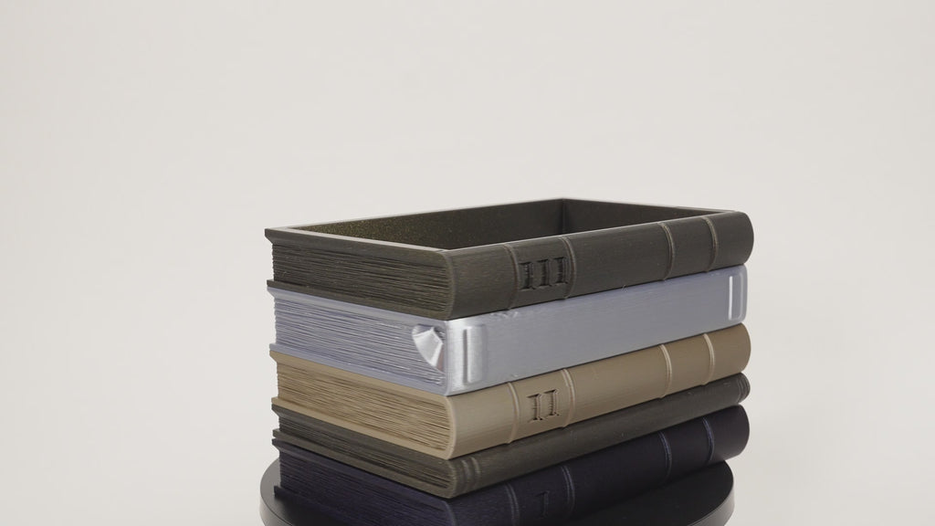 Book Stack Planter “Orven 2” | Custom Book Colors — product video
