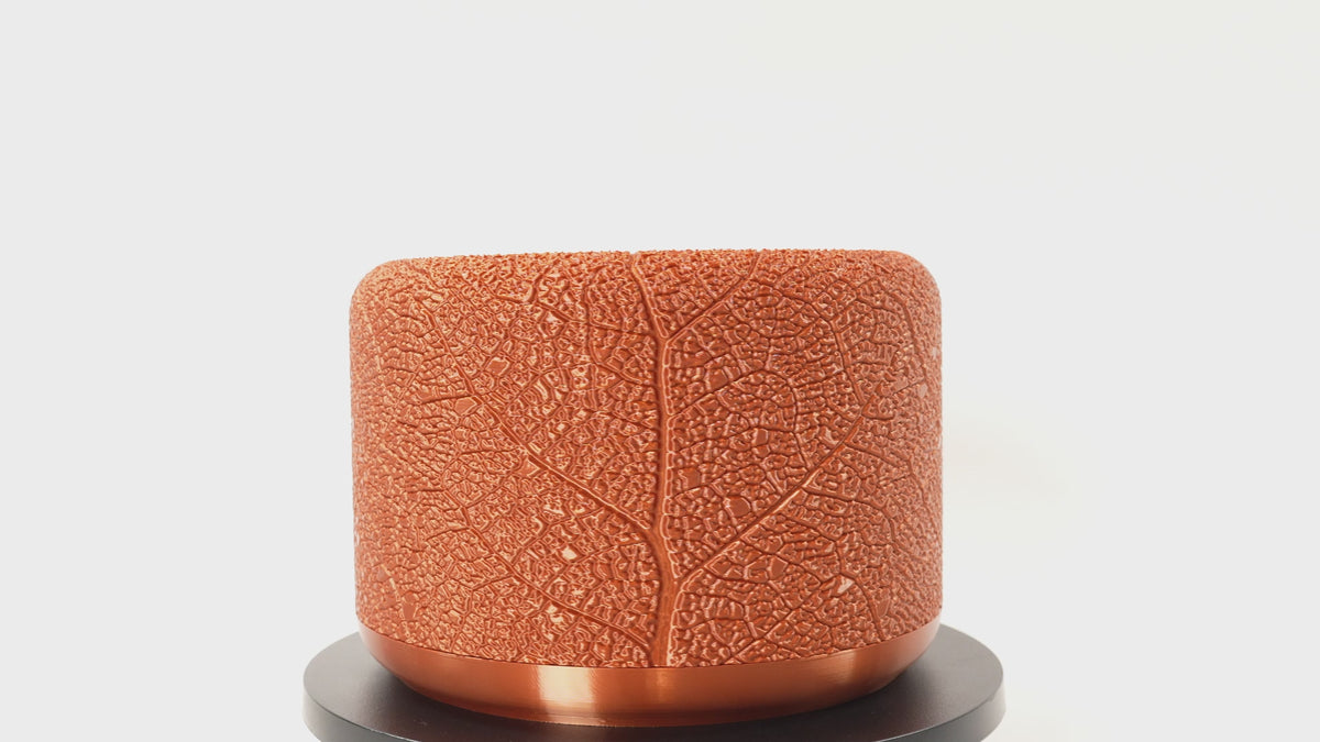 Modern planters video for "Leaf Vein" plant pot