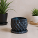 Geometric 3D Printed Planter "Prizma"  Modern Faceted Pot | Multicolor or Single Color Design