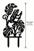 Rana frog plant trellis size guide showing total height includes ground stakes